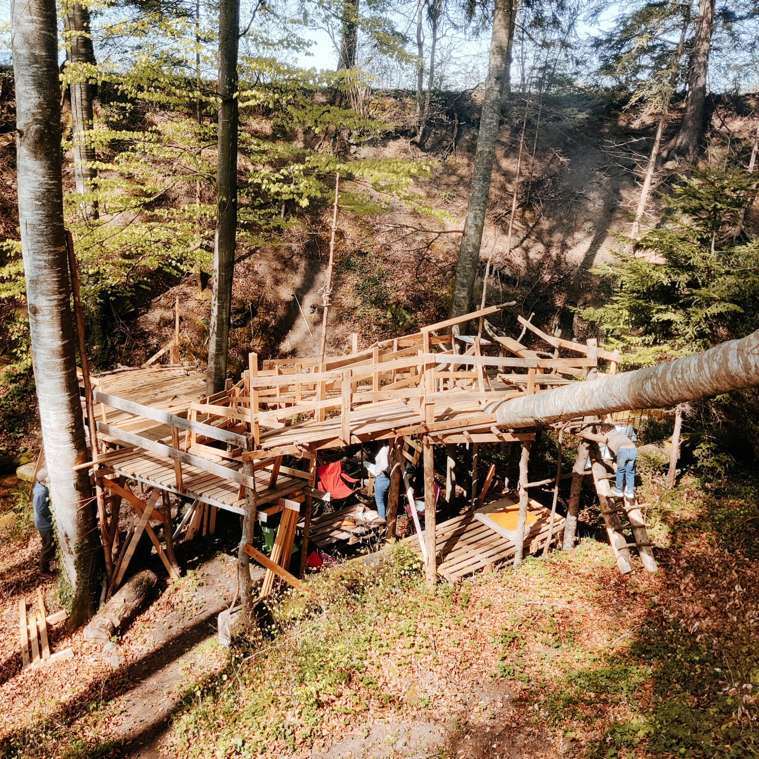 Natur und Hütte